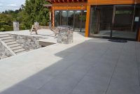 Porcelain Deck Tiles Installed On Patio In Seattle Pedestal Pavers with size 2500 X 1406