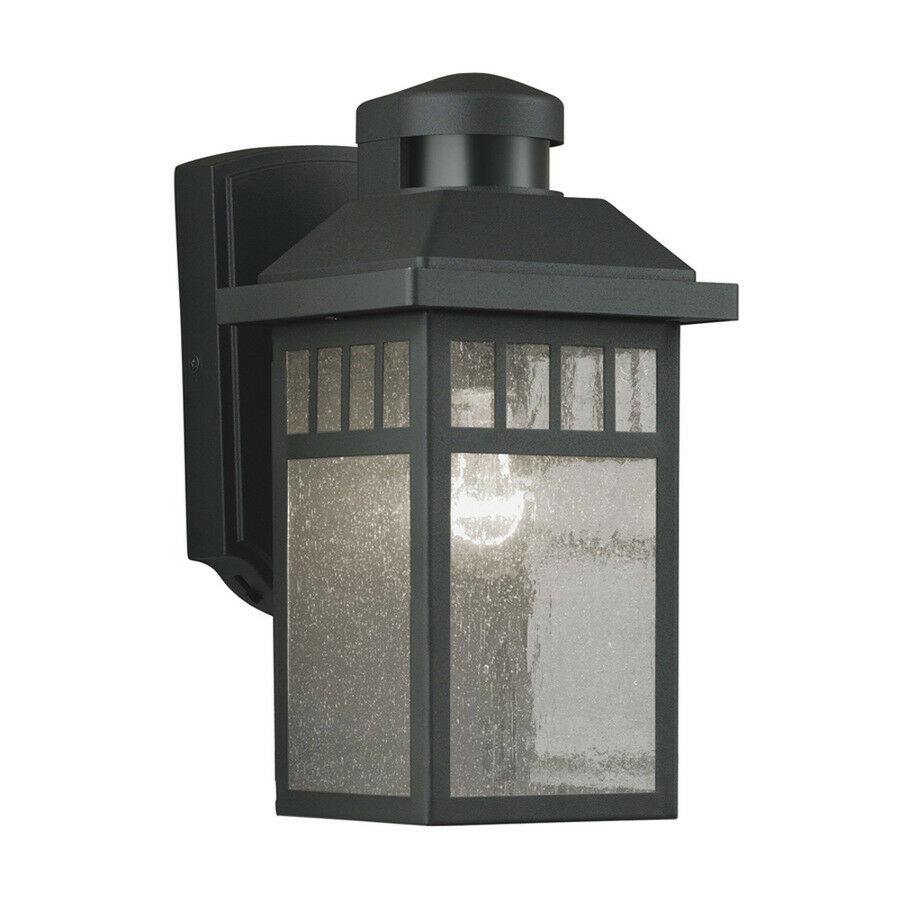 Portfolio 115 In H Black Motion Activated Outdoor Wall Light For throughout measurements 900 X 900