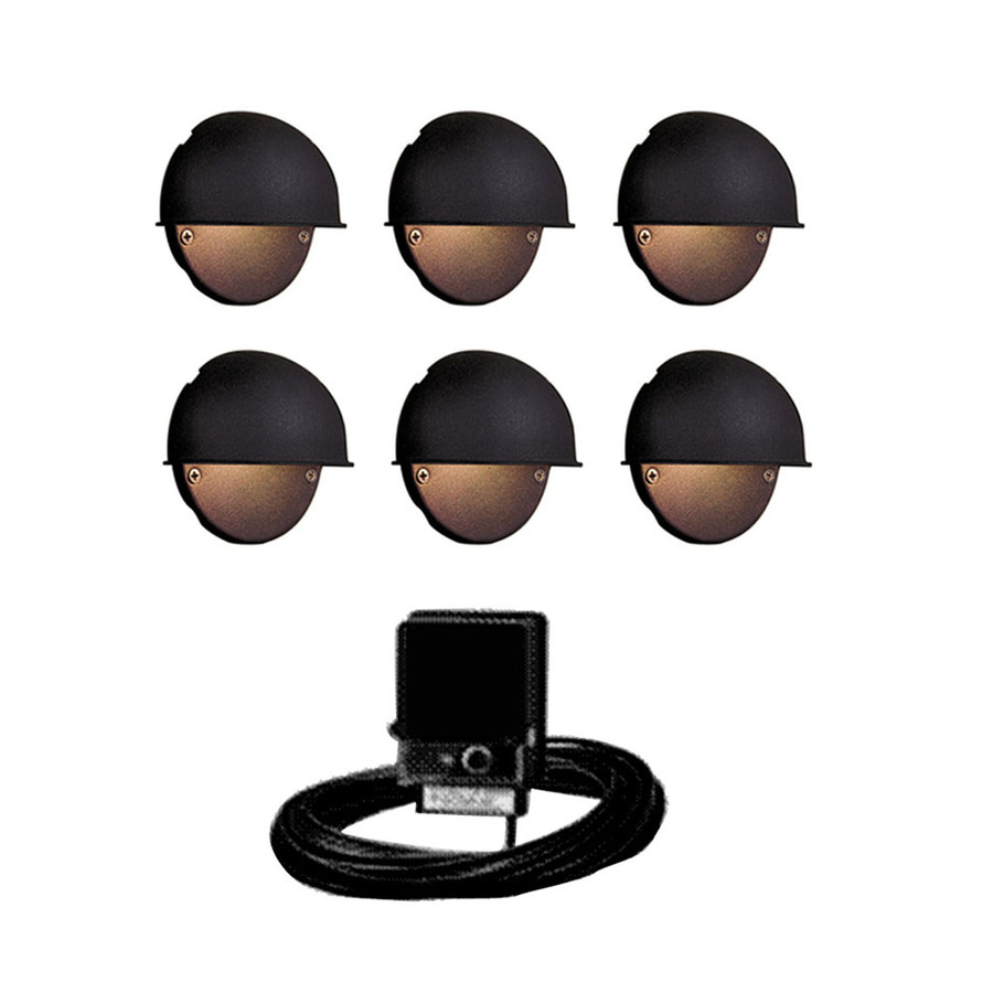 Portfolio Black Low Voltage Incandescent Railing Deck Light Kit At within size 900 X 900