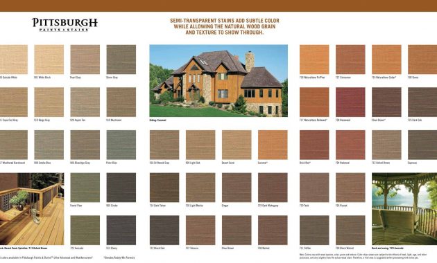 Ppg Exterior Stain Coffee 711 Semi Transparent 7414 Shorecliff with proportions 1725 X 1000