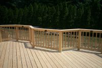 Pressure Treated Wood Deck Railing Visit More Deck Railing pertaining to proportions 1200 X 900