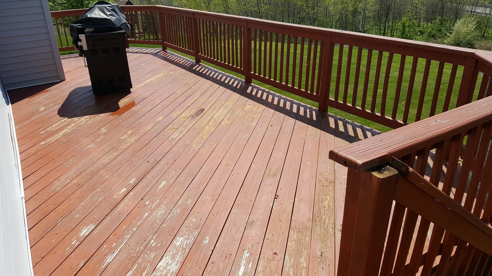 Pressure Washing And Stain On Deck In Washington Nj regarding measurements 2048 X 1152