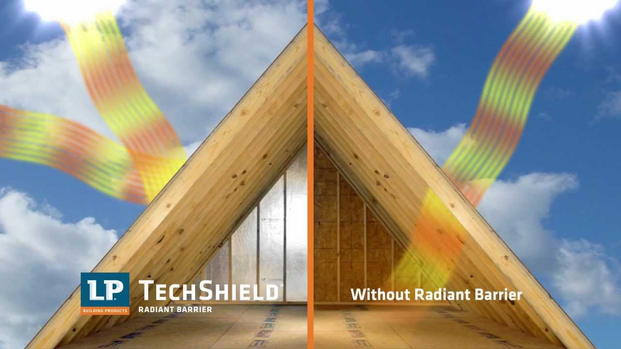 Radiant Barrier Sheathing Lp Techshield with proportions 1280 X 720