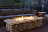 Real Flame Sedona 66 In X 19 In Rectangle Fiber Concrete Propane for measurements 1000 X 1000