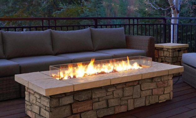 Real Flame Sedona 66 In X 19 In Rectangle Fiber Concrete Propane for measurements 1000 X 1000