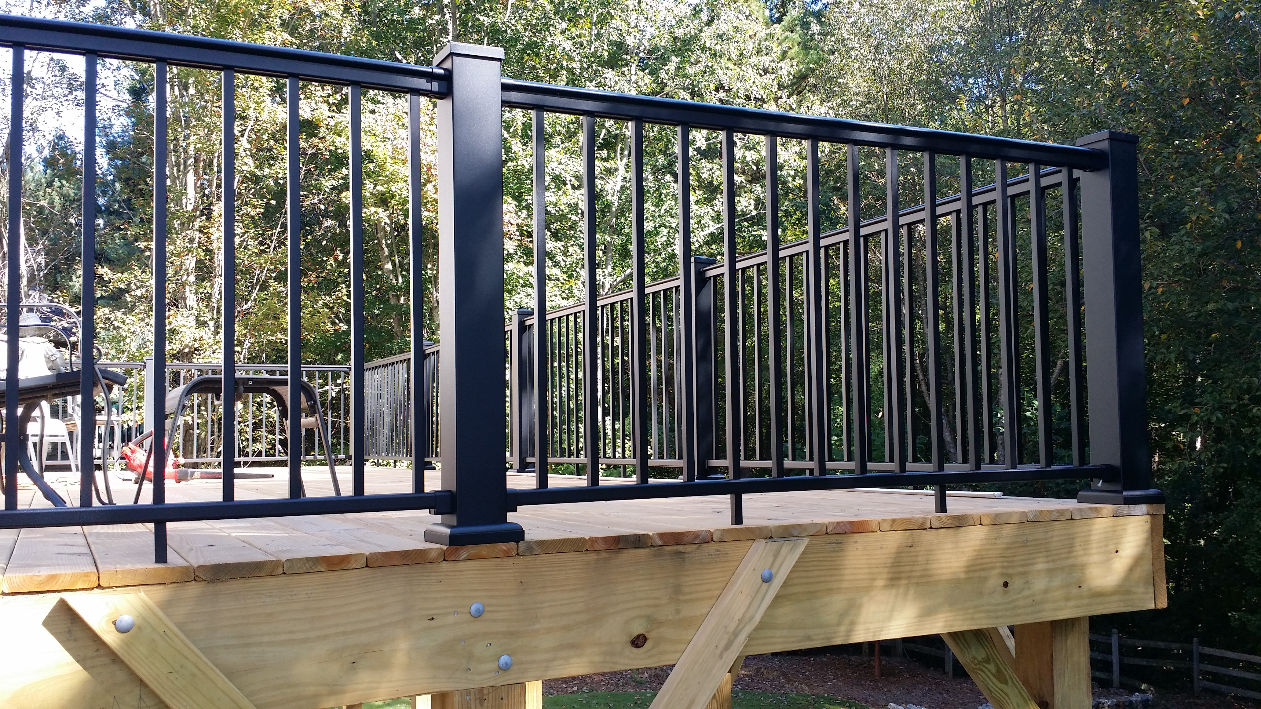 Redi Rail Afco Rail Aluminum Stair Railing Systems intended for dimensions 4128 X 2322