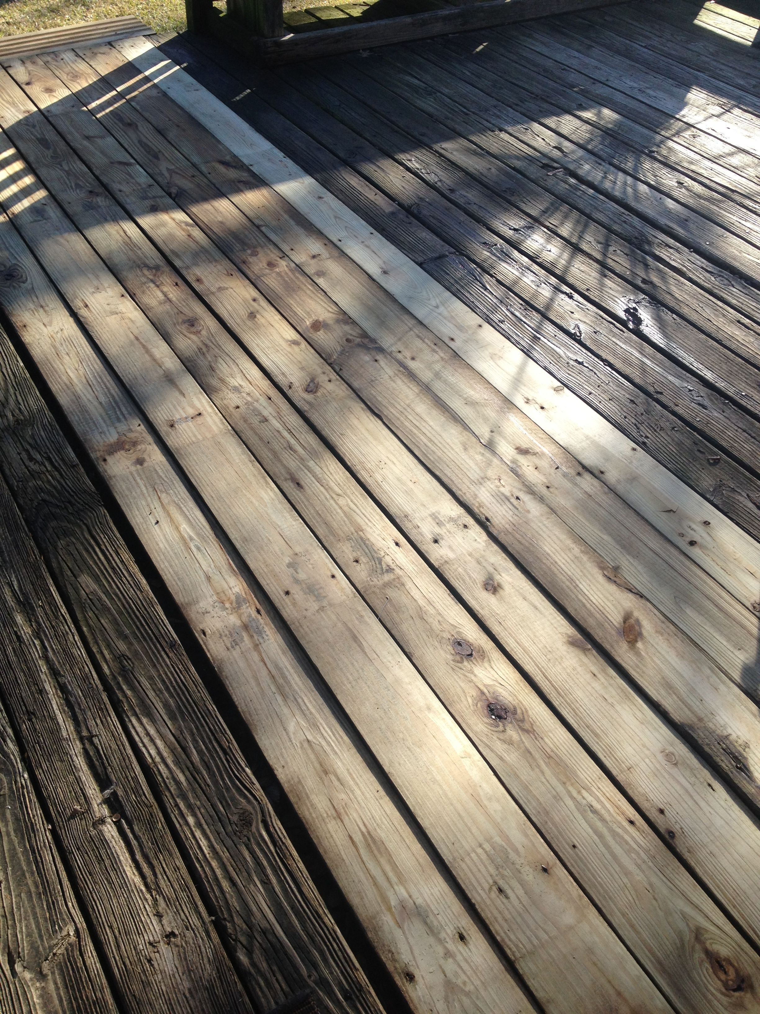 Redo Your Deck Without Buying New Wood Simply Flip The Boards Over pertaining to measurements 2448 X 3264