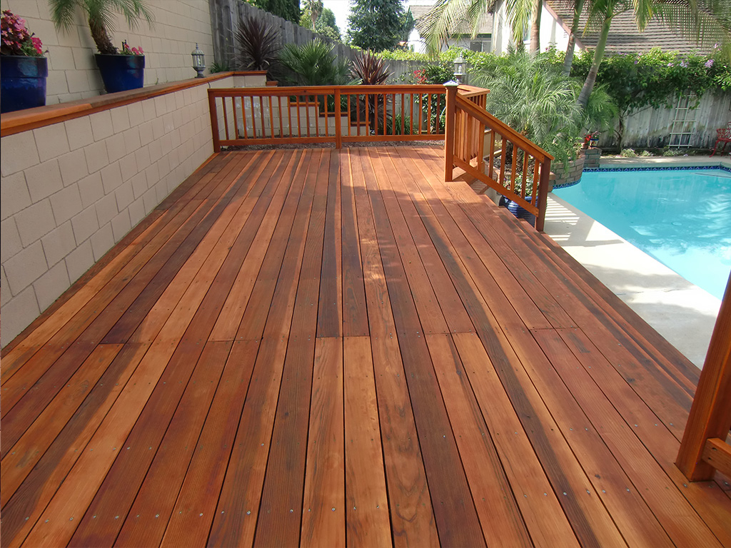 Redwood Deck Restoration for size 1024 X 768