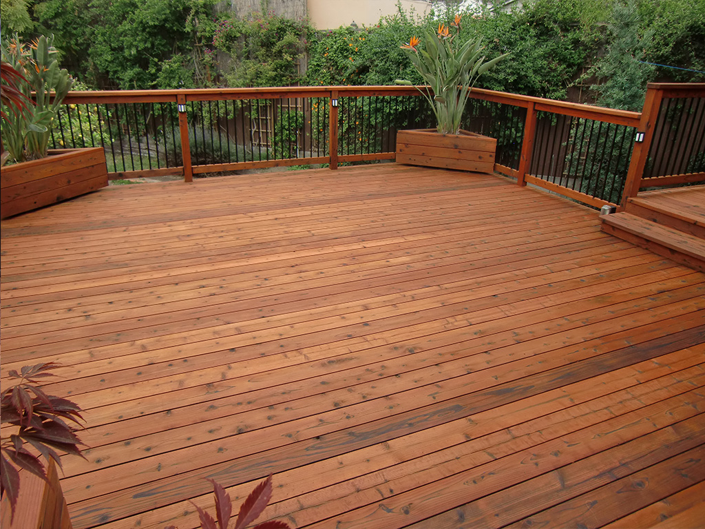 Redwood Deck Restoration with measurements 1024 X 768