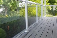 Regal Ideas Tempered Glass Panels With White Aluminum Railing in proportions 747 X 1328