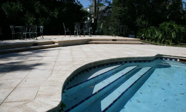 Renovating A Pool Deck Without Removing Old Cracked Concrete Deck for proportions 1500 X 1000