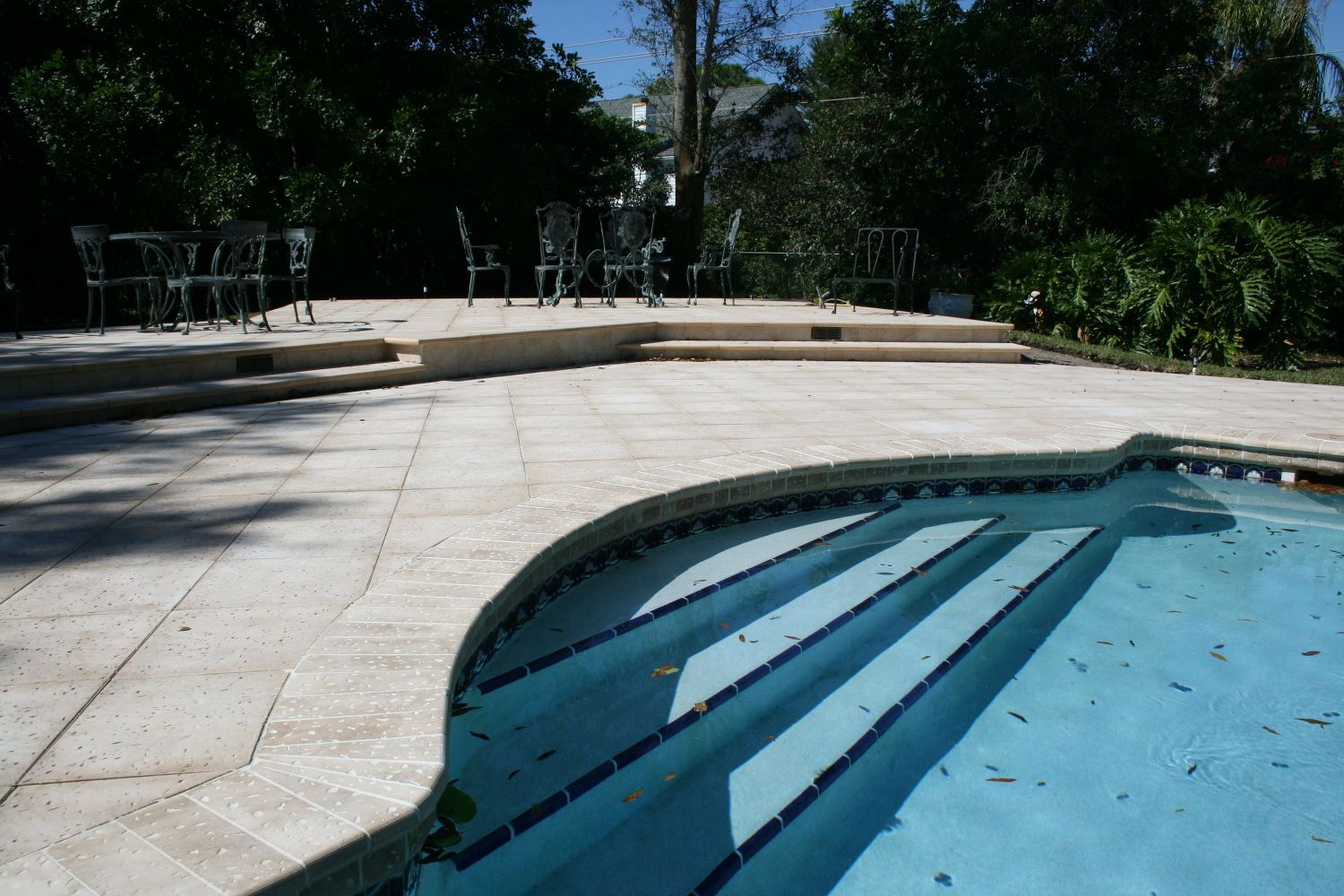 Renovating A Pool Deck Without Removing Old Cracked Concrete Deck for proportions 1500 X 1000