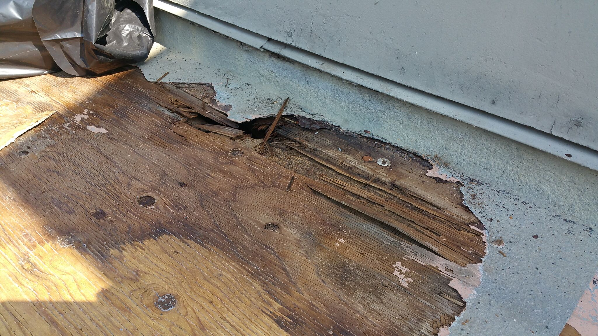 Repairing And Waterproofing A Residential Plywood Deck within size 2048 X 1152