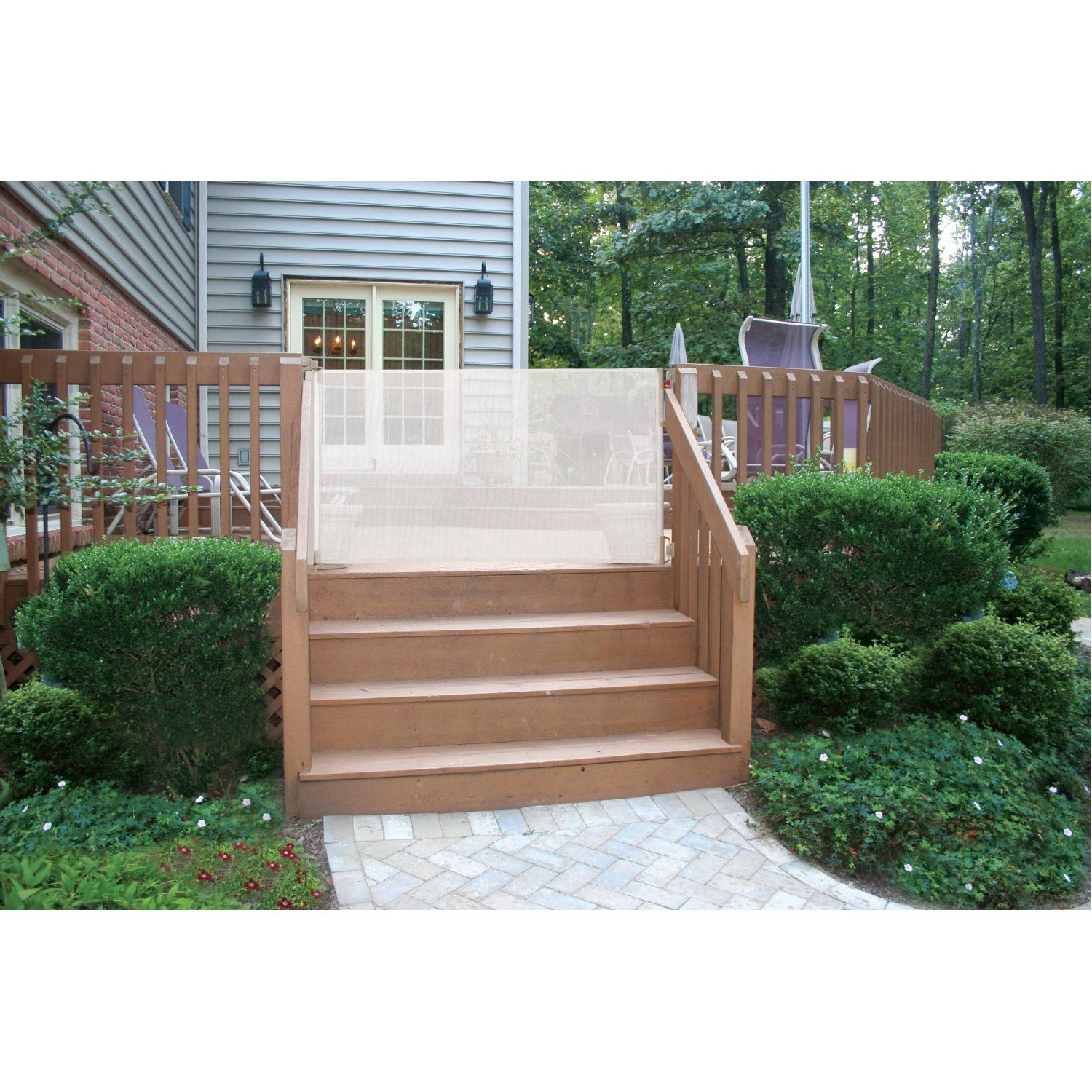 Retractable Gate For The Front Porch For The House On Fayette pertaining to measurements 1500 X 1500