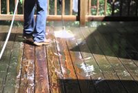 Revitalizing A Pressure Treated Wood Deck Pt 1 Cleaning And intended for proportions 1280 X 720
