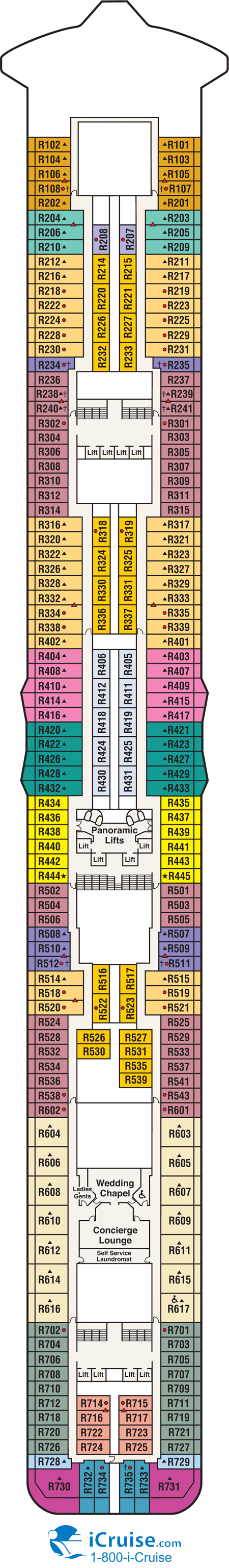 Riviera Deck On Royal Princess Royal Princess Riviera Deck On with size 450 X 3075