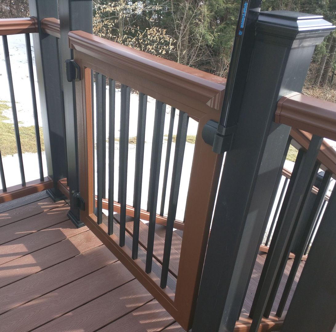 Rockland Trex Deck Gates Timbertech Deck Gates Fiberon Gates for measurements 1092 X 1080