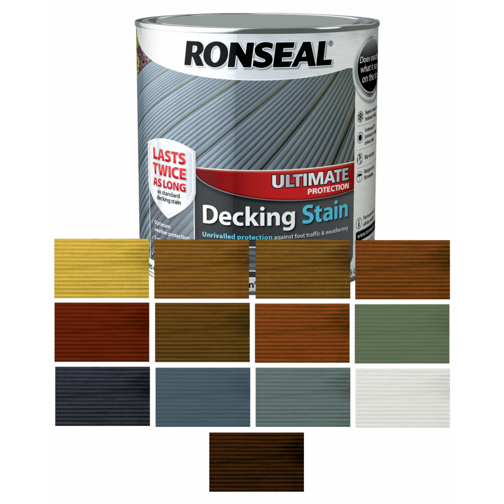 Ronseal Ultimate Protection Decking Stain Colours With Review Plus for sizing 1000 X 1000