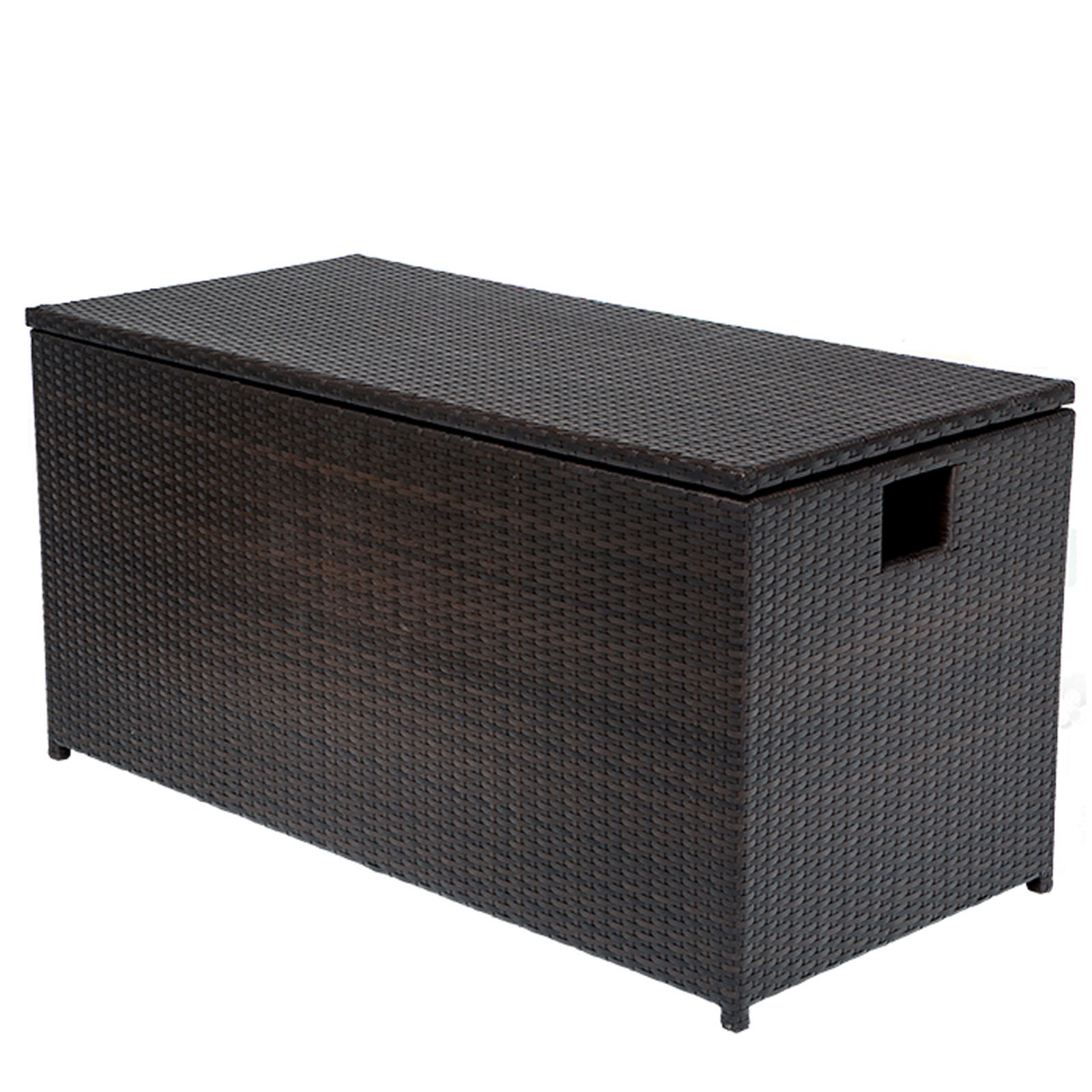 Rosecliff Heights Medley 50 Gallon Wicker Deck Box Wayfair with regard to proportions 1600 X 1600