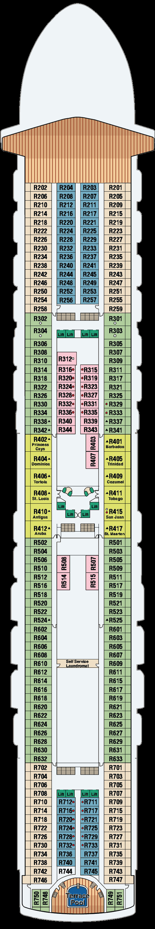 Ru Princess Deck Plans Cruiseline intended for dimensions 502 X 3001