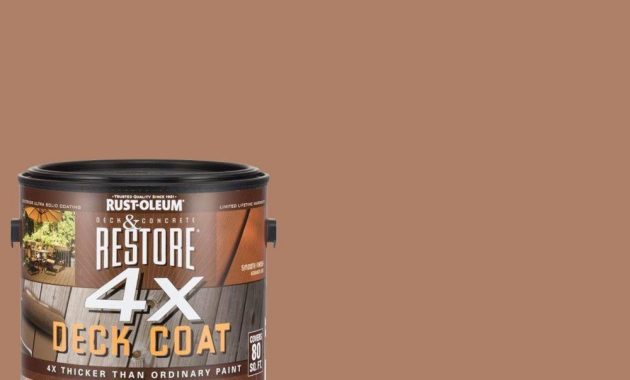 Rust Oleum Restore 1 Gal 4x Santa Fe Deck Coat Products Rustic with sizing 1000 X 1000