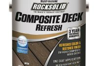 Rust Oleum Rocksolid 1 Gal Brown Tone Composite Deck Coating 350060 inside proportions 1000 X 1000