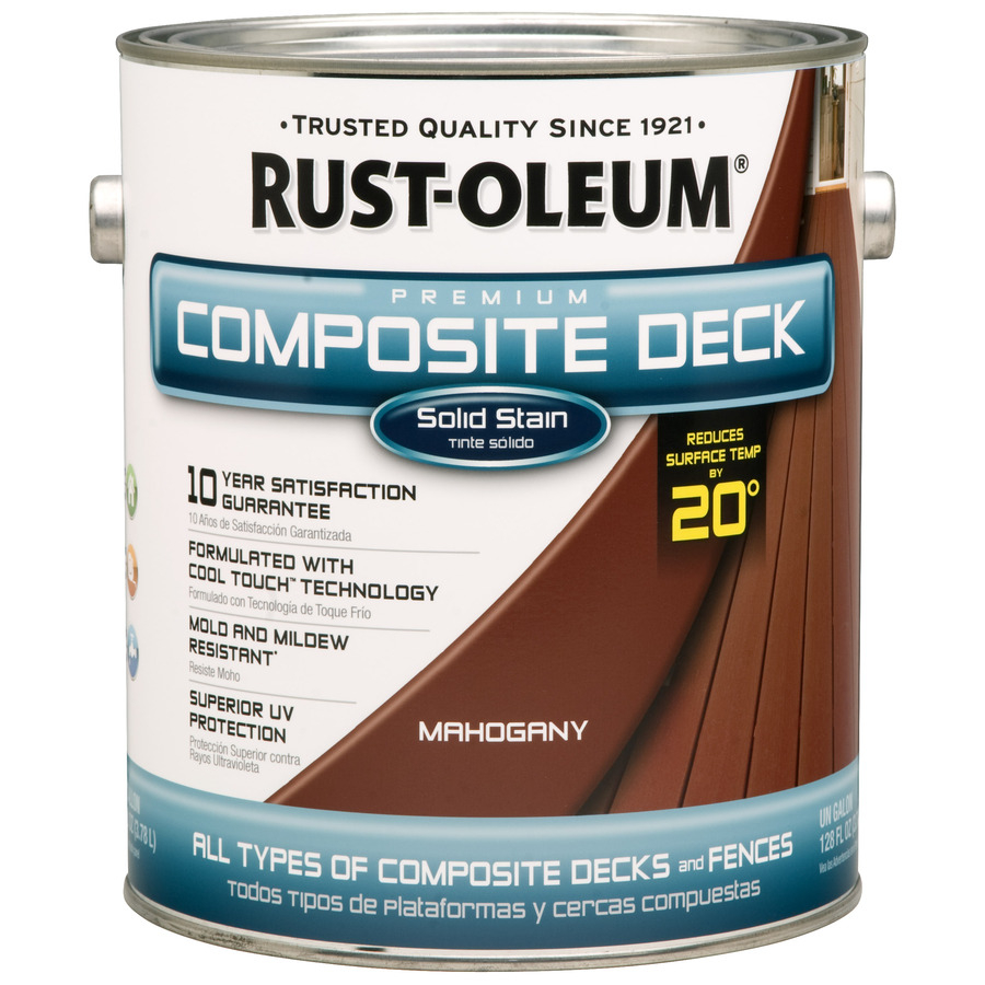 Rust Oleum Solid Exterior Stain Actual Net Contents 128 Fl Oz At throughout dimensions 900 X 900