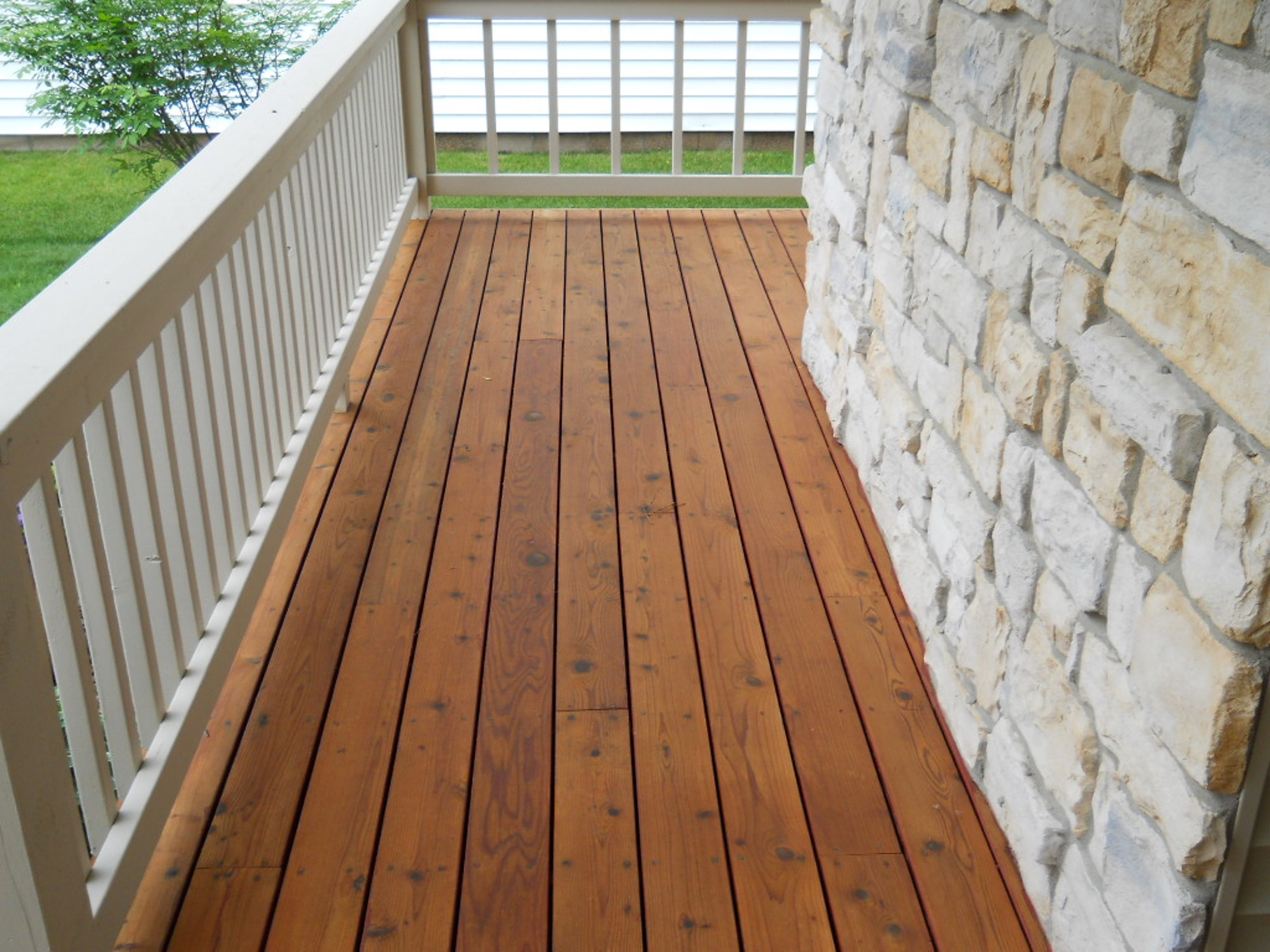 Sanding Or Hydrowashing Of Painted Decks Roof To Deck Restoration for size 2592 X 1944