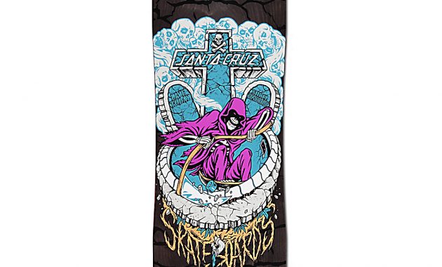 Santa Cruz Deathpool 3838 Drop Through Longboard Deck Zumiez intended for measurements 1000 X 1184