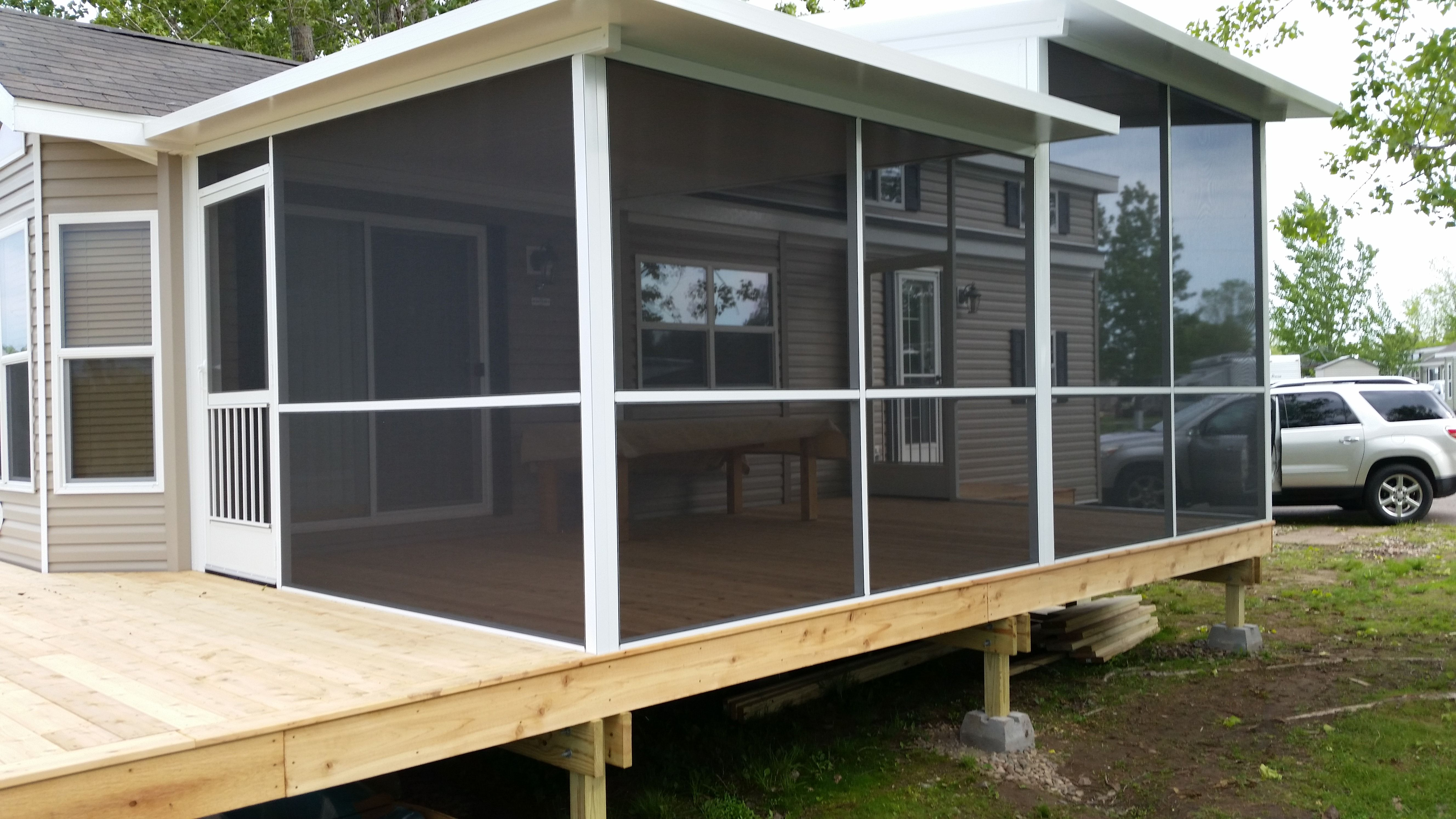 Screen Porch For Mobile Home Archives Screen Pro Screen Enclosures within sizing 5312 X 2988