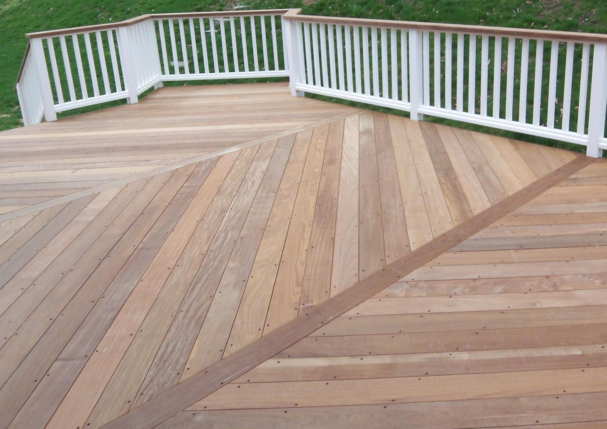 Sealing Or Oiling Ipe Decks Ipe Deck 3 Bays Herringbone Pattern with regard to sizing 2089 X 1476