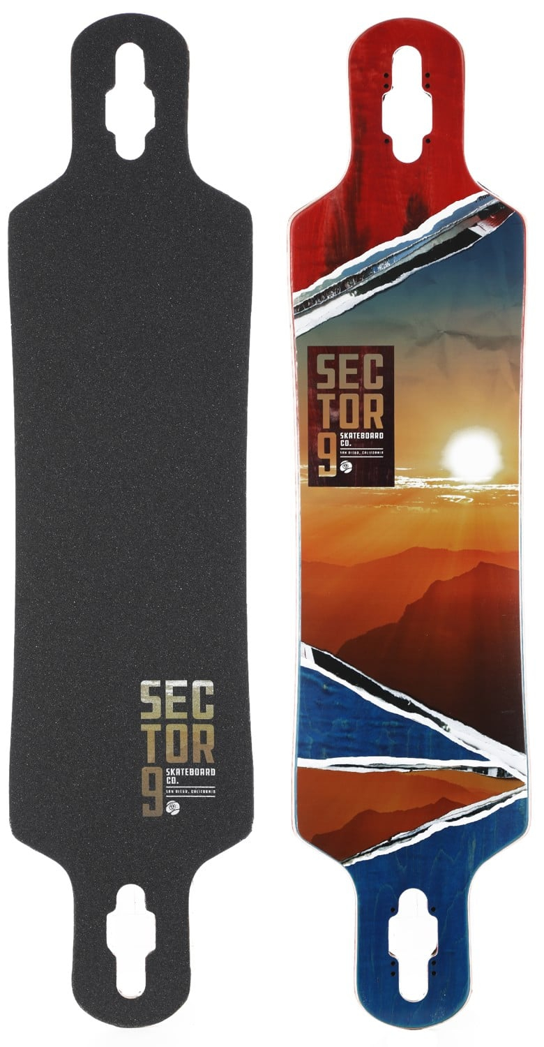 Sector 9 Vista Meridian 40 Drop Through Longboard Deck Free with regard to sizing 780 X 1500