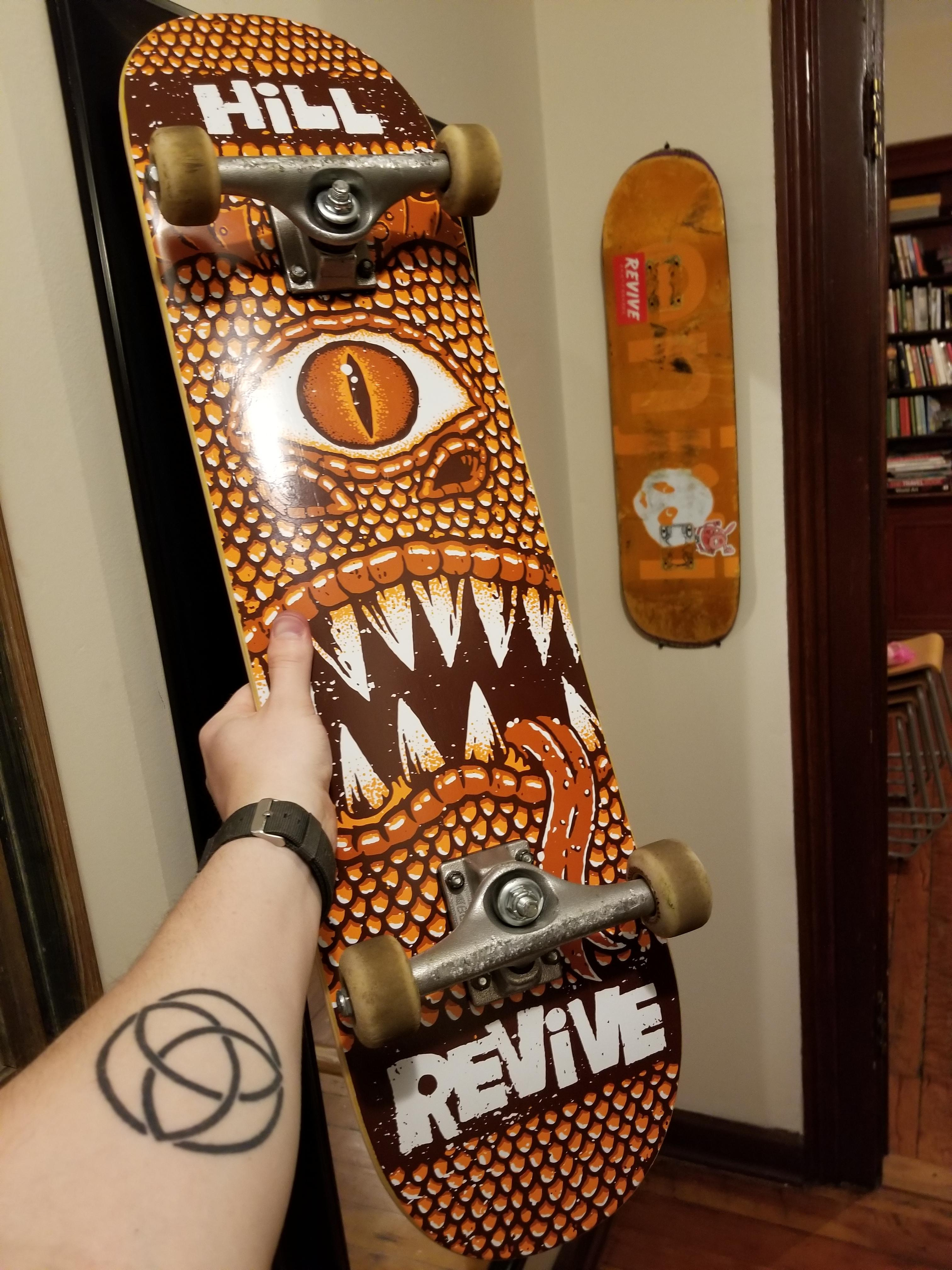 Set Up My New Deck With Dkl Griptape My Old Enjoi Deck Can Rest As pertaining to size 3024 X 4032