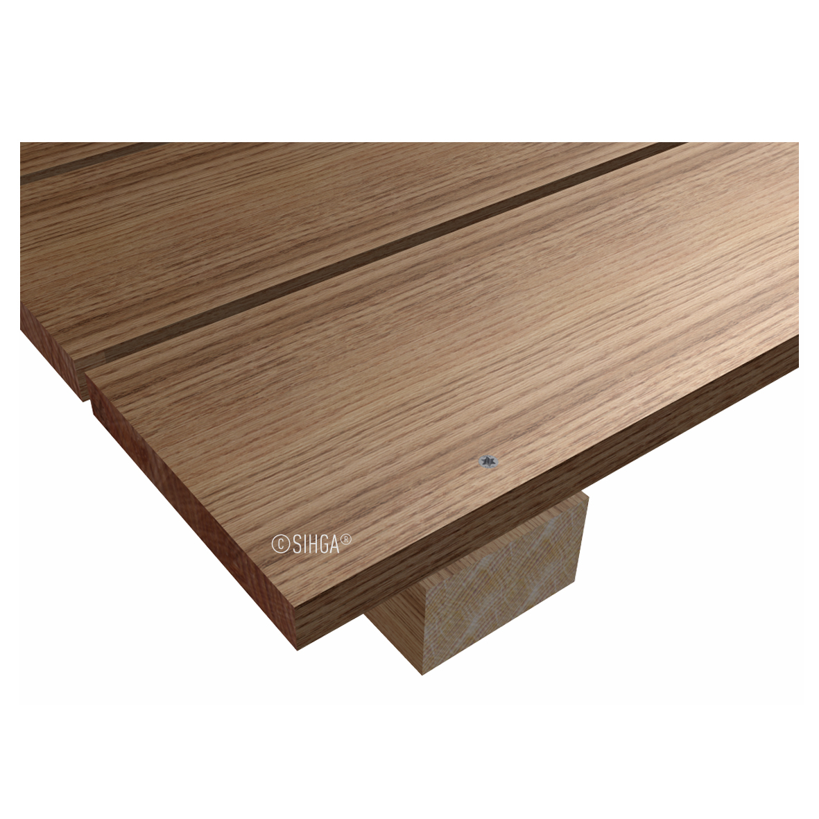 Sihga Dielenfix Secret Fix Solution For Timber Decking Russwood with dimensions 1181 X 1181