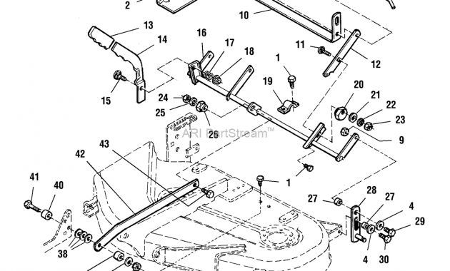 Simplicity 1692358 38 Mower Deck Parts Diagram For 38 Mower Deck regarding sizing 1180 X 1310