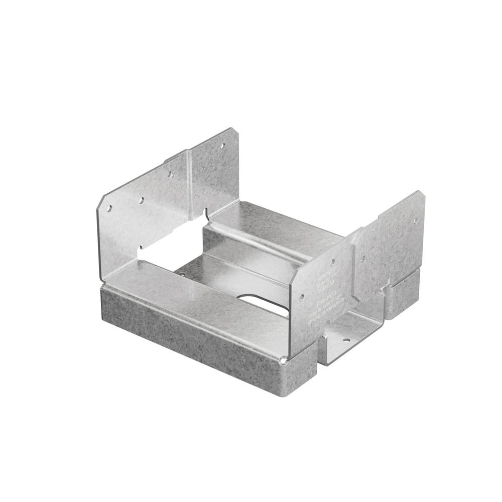 Simpson Strong Tie Aba 6 In X 6 In Zmax Galvanized Adjustable Post pertaining to sizing 1000 X 1000