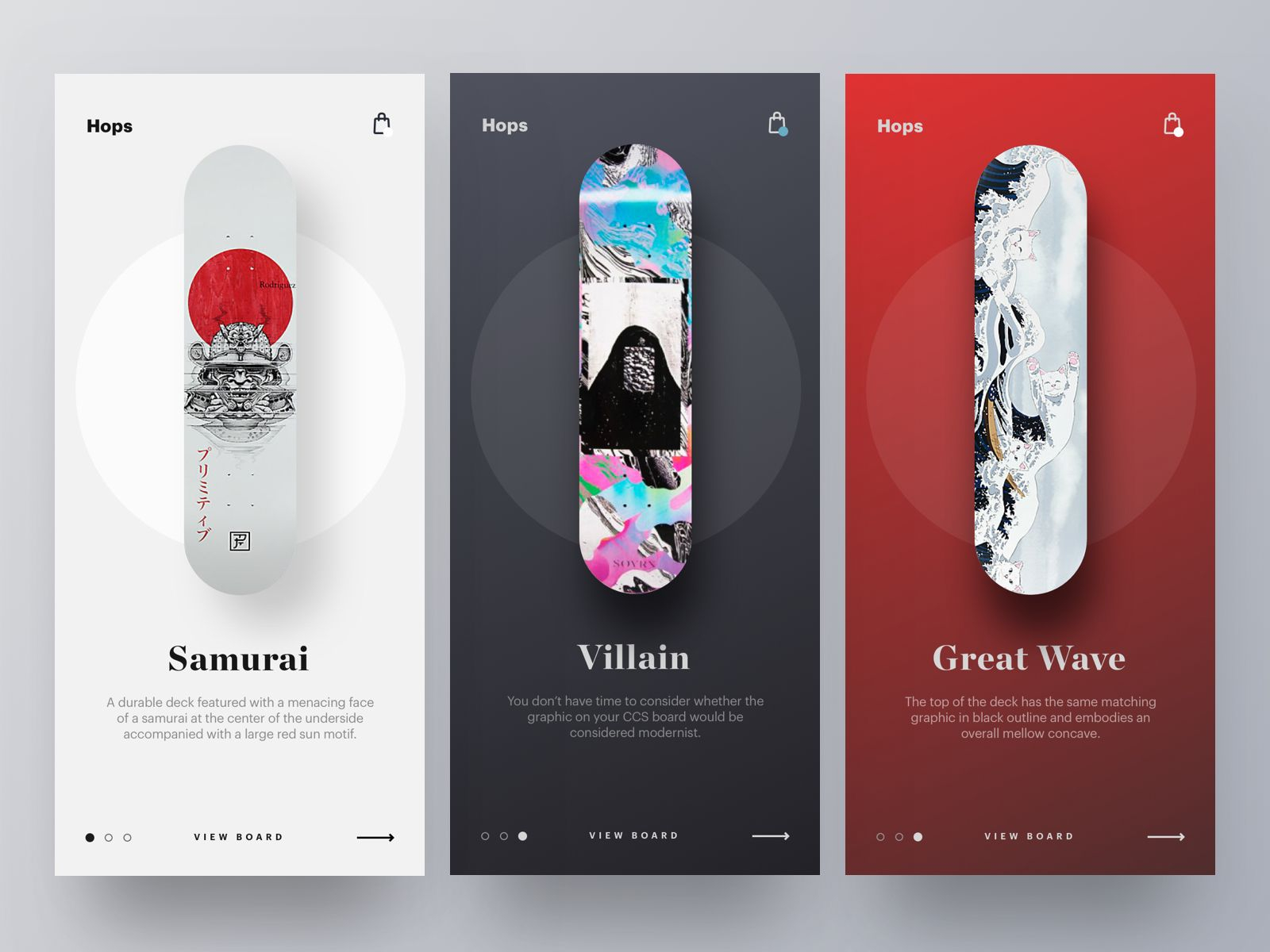 Skateboard Decks Options Mobile Design App Ui Design App intended for proportions 1600 X 1200