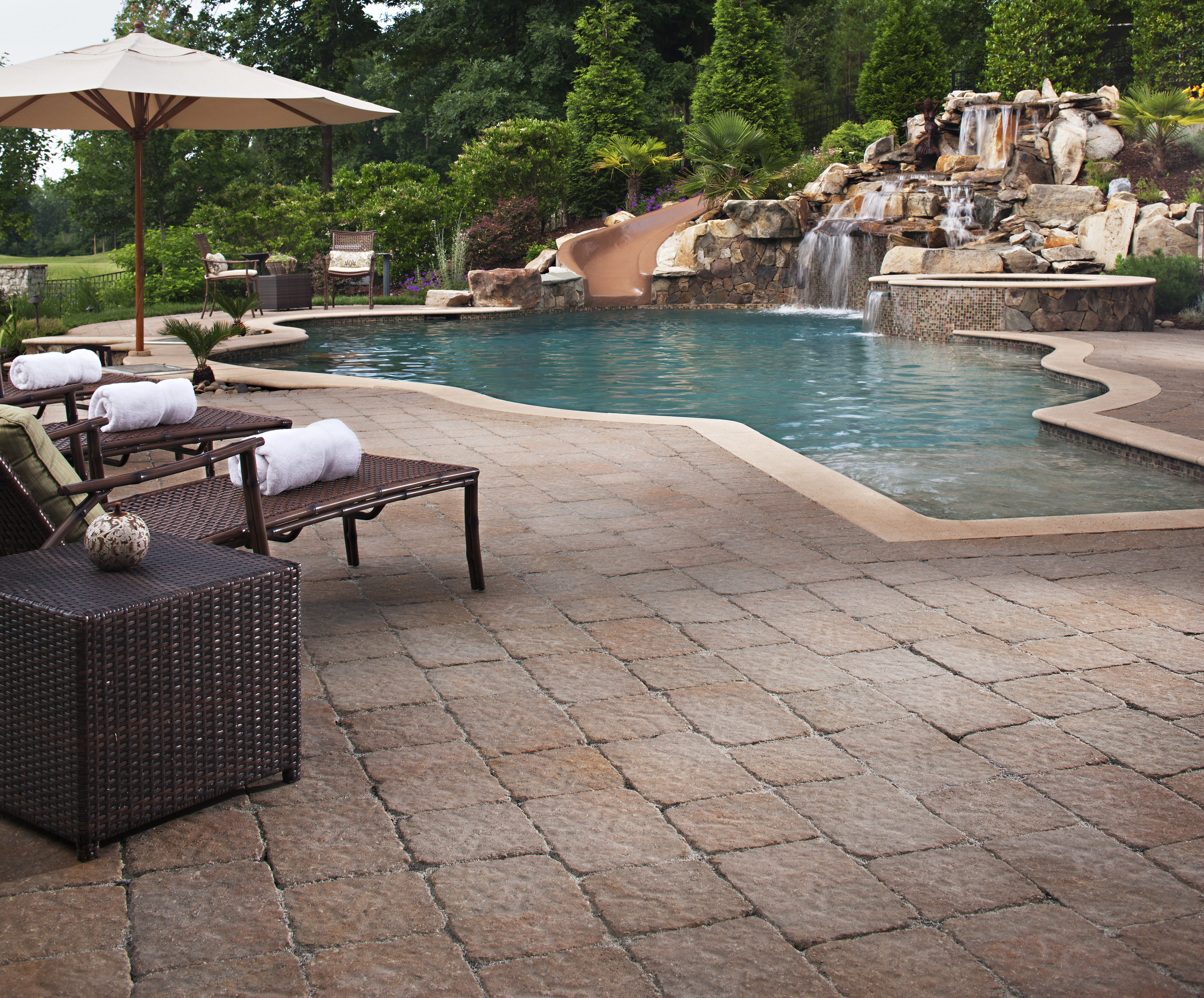 Slippery Pool Deck Solutions Surefloor New Jerseys Top Non Slip pertaining to proportions 4173 X 3460