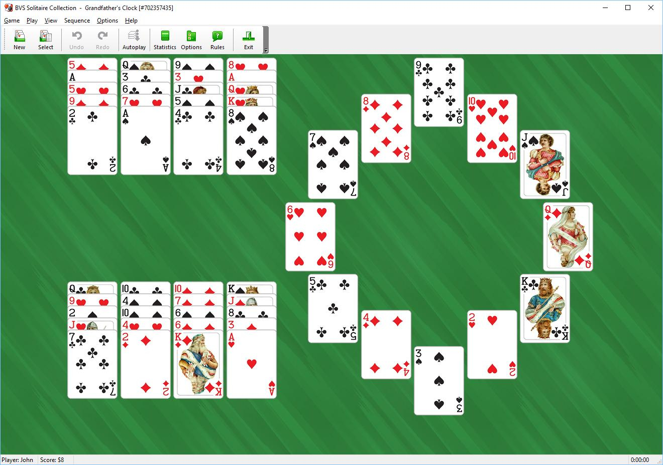 solitaire games two decks of cards