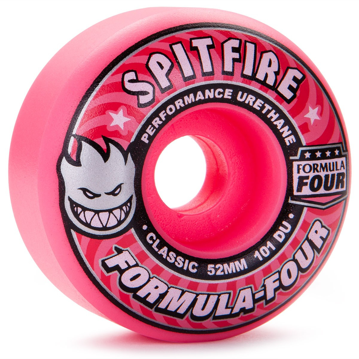 Spitfire Formula Four Skateboard Wheels 52mm Pink throughout dimensions 1200 X 1200