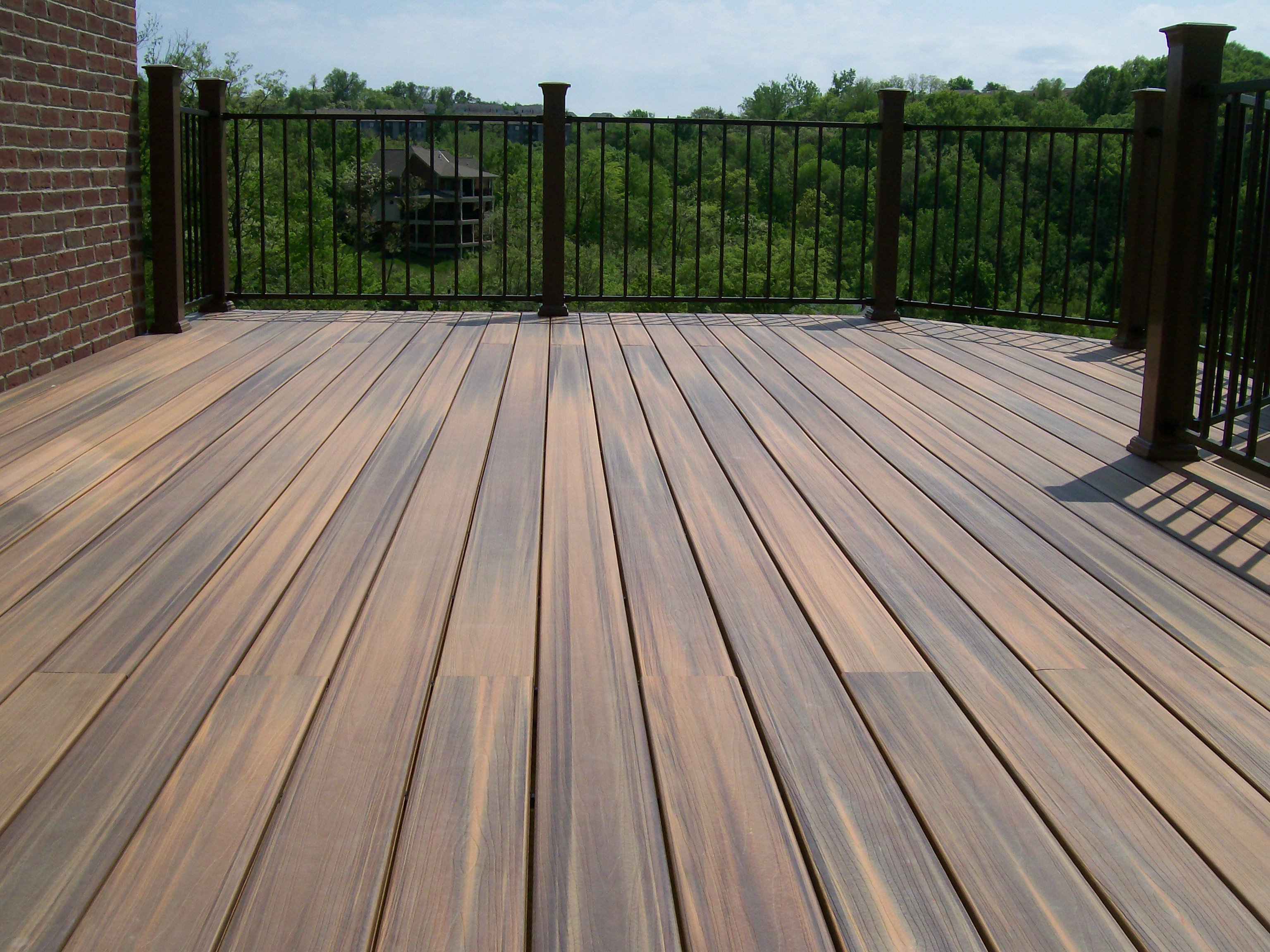 St Louis Decks Composite Decking Vinyl Azek Wood Deck Outdoor with proportions 3072 X 2304