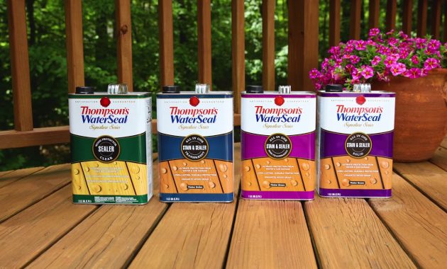 Stain Your Deck In Two Simple Steps Thompsons Waterseal Signature in measurements 1280 X 720