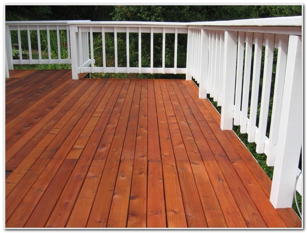 Staining A New Redwood Deck Furniture Home Decor intended for size 1036 X 786