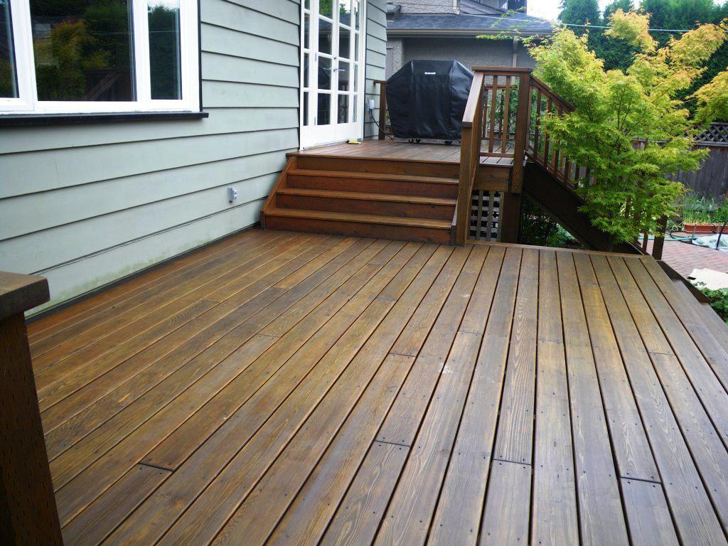 Staining Mahogany Deck Home Design in sizing 1024 X 768