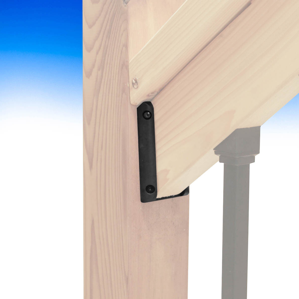 Stair Rail Connectors Deckorators Decksdirect with proportions 1200 X 1200