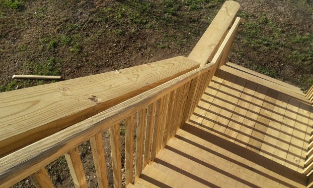 Stair Railing Height For Decks Ramps And Interiors intended for proportions 3264 X 1836