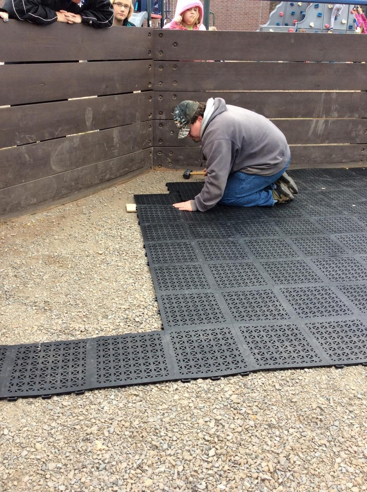 Staylock Tile Perforated Black In 2019 Plastic Flooring Deck inside proportions 1195 X 1600