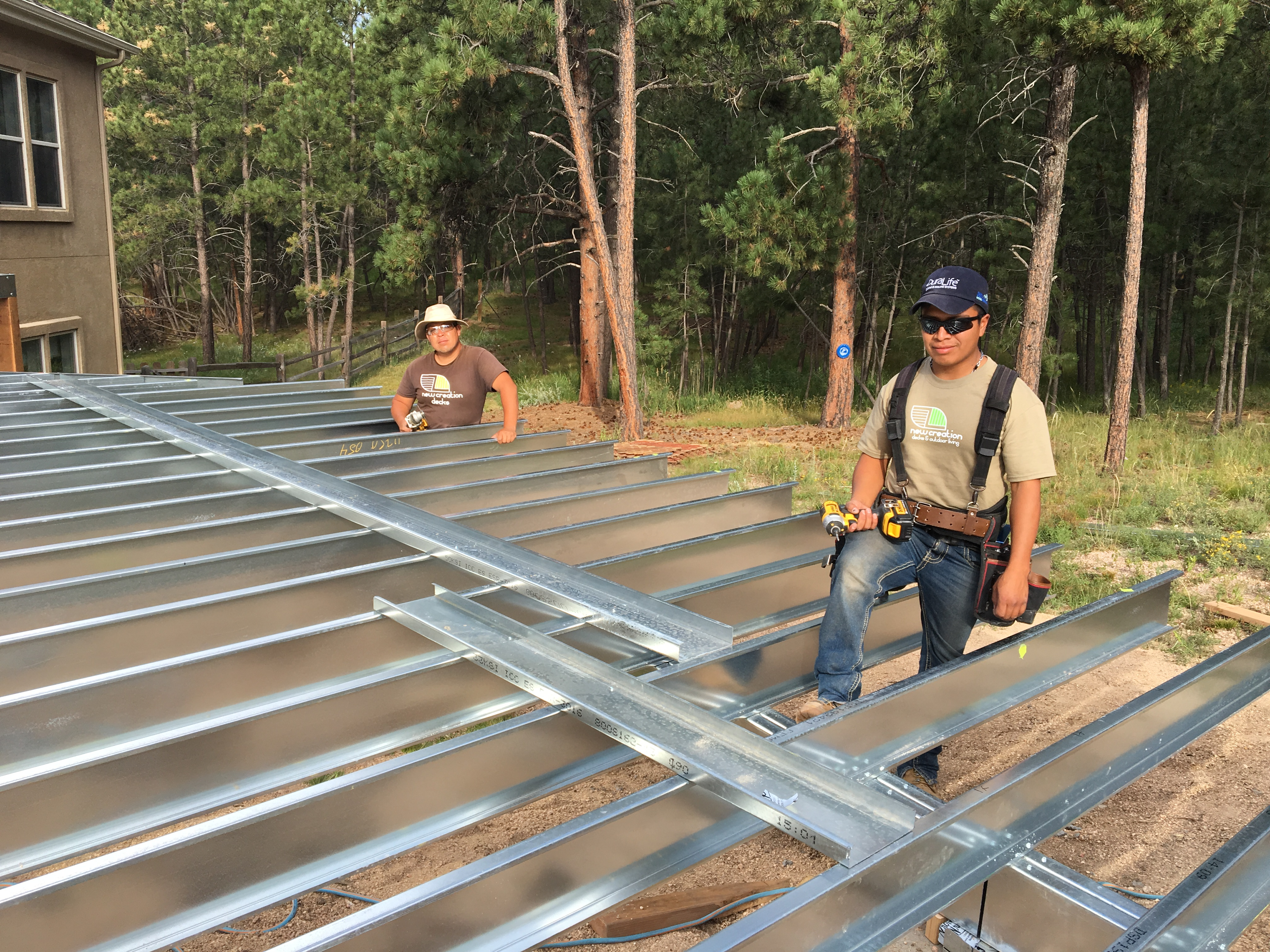 Steel Frame Vs Wood Frame New Creation Decks Colorado Springs inside dimensions 4032 X 3024