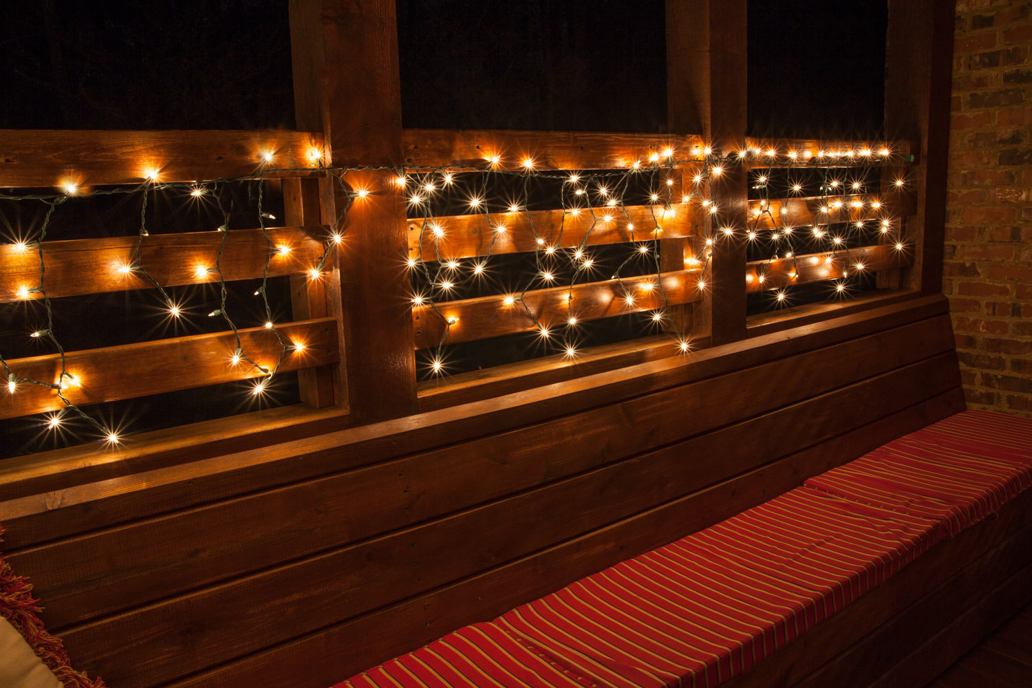 String Lights For Deck Railing And String Lights On Deck Railing regarding dimensions 1500 X 1000