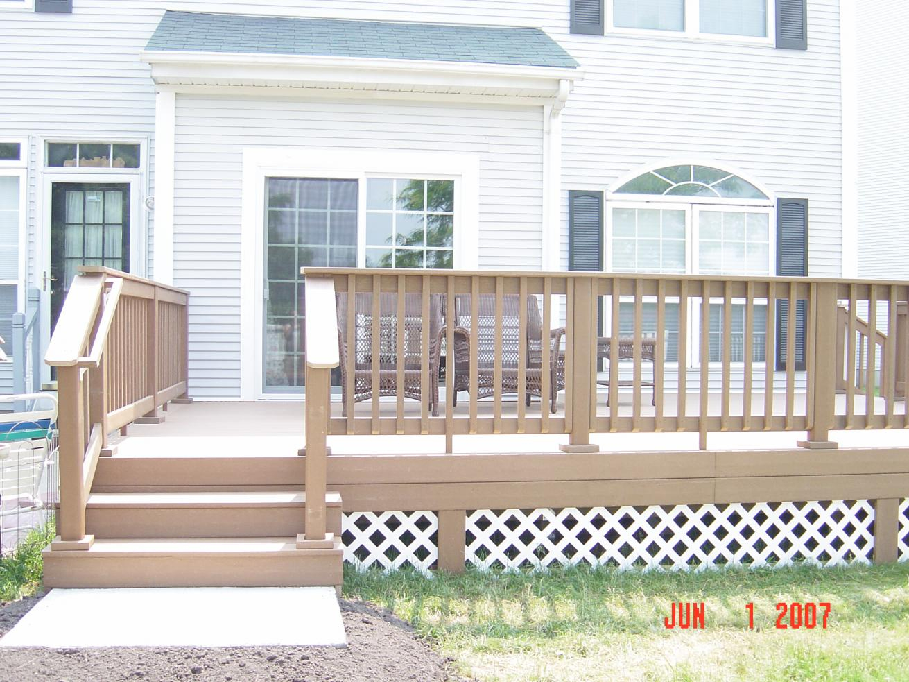 Stringer Spacing For Trex Brasilia Decks Fencing Contractor Talk inside dimensions 1311 X 983